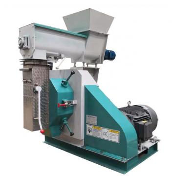 Double cone screw forcing feed machine for pellet making line